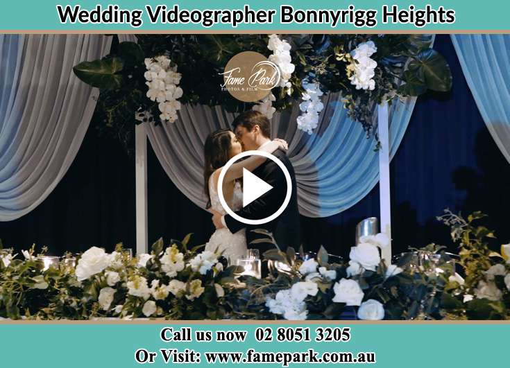 Bride and Groom kissed at the receptionBonnyrigg Heights NSW 2177