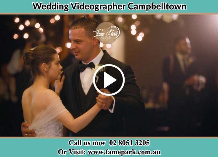 Bride and Groom dance at the dance floor Camellia NSW 2124