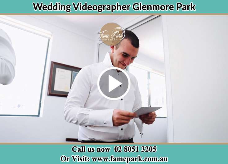 Groom already preparing Glenmore Park NSW 2745