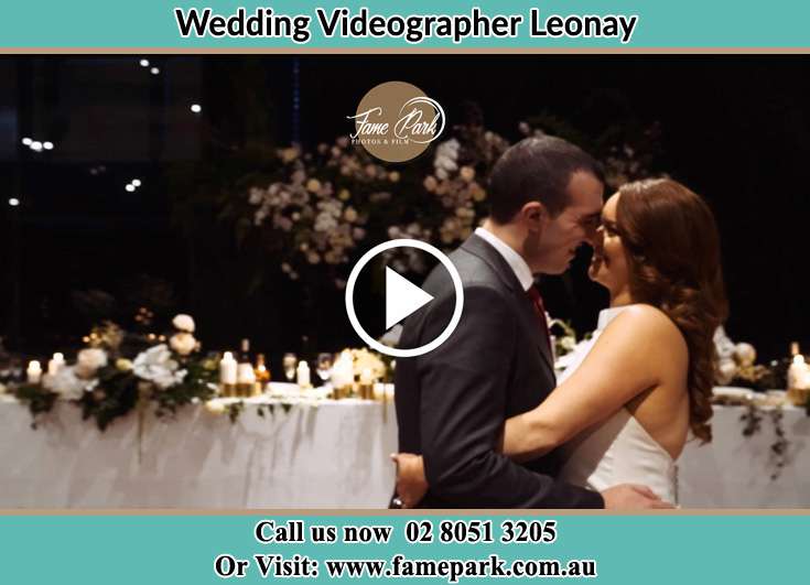 Bride and Groom looking at each other at the dance floor Leonay NSW 2750