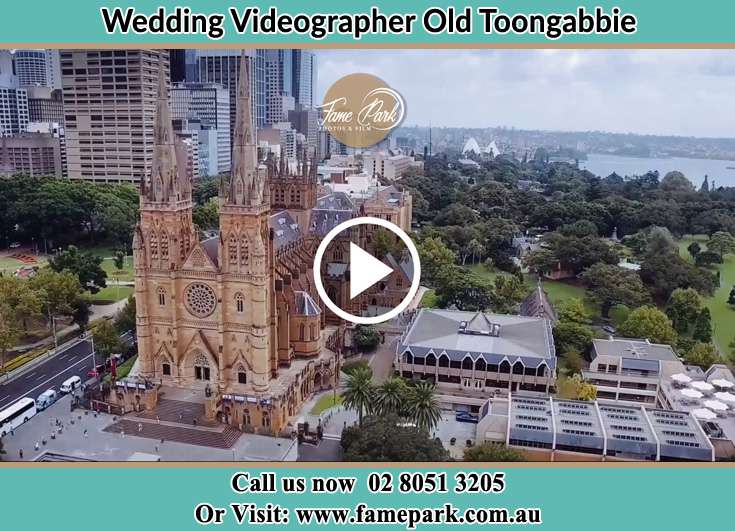 Aerial view of the wedding venue Old Toongabbie 2146