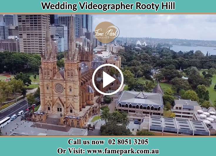 Aerial view of the wedding venue Rooty Hill NSW 2766