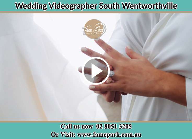 Wedding ring worn by the Bride South Wentworthville NSW 2145