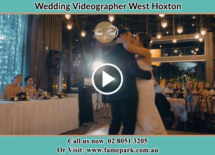 The new couple kissing on the dance floor West Hoxton NSW 2171