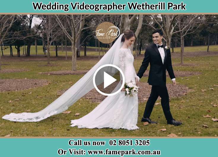 The Groom and the Bride walking in the park Wetherill Park NSW 2164